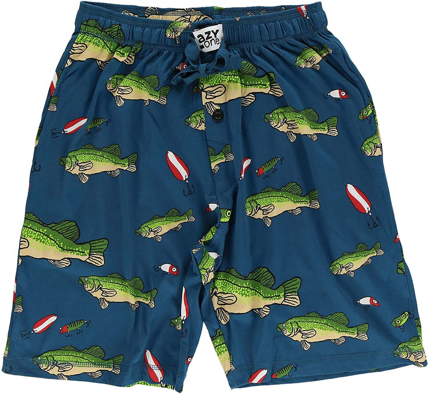 Lazy One Pajama Shorts for Men, Men'S Separate Bottoms, Cotton Loungewear Apparel & Accessories > Clothing > Sleepwear & Loungewear > Pajamas Kylie Max   
