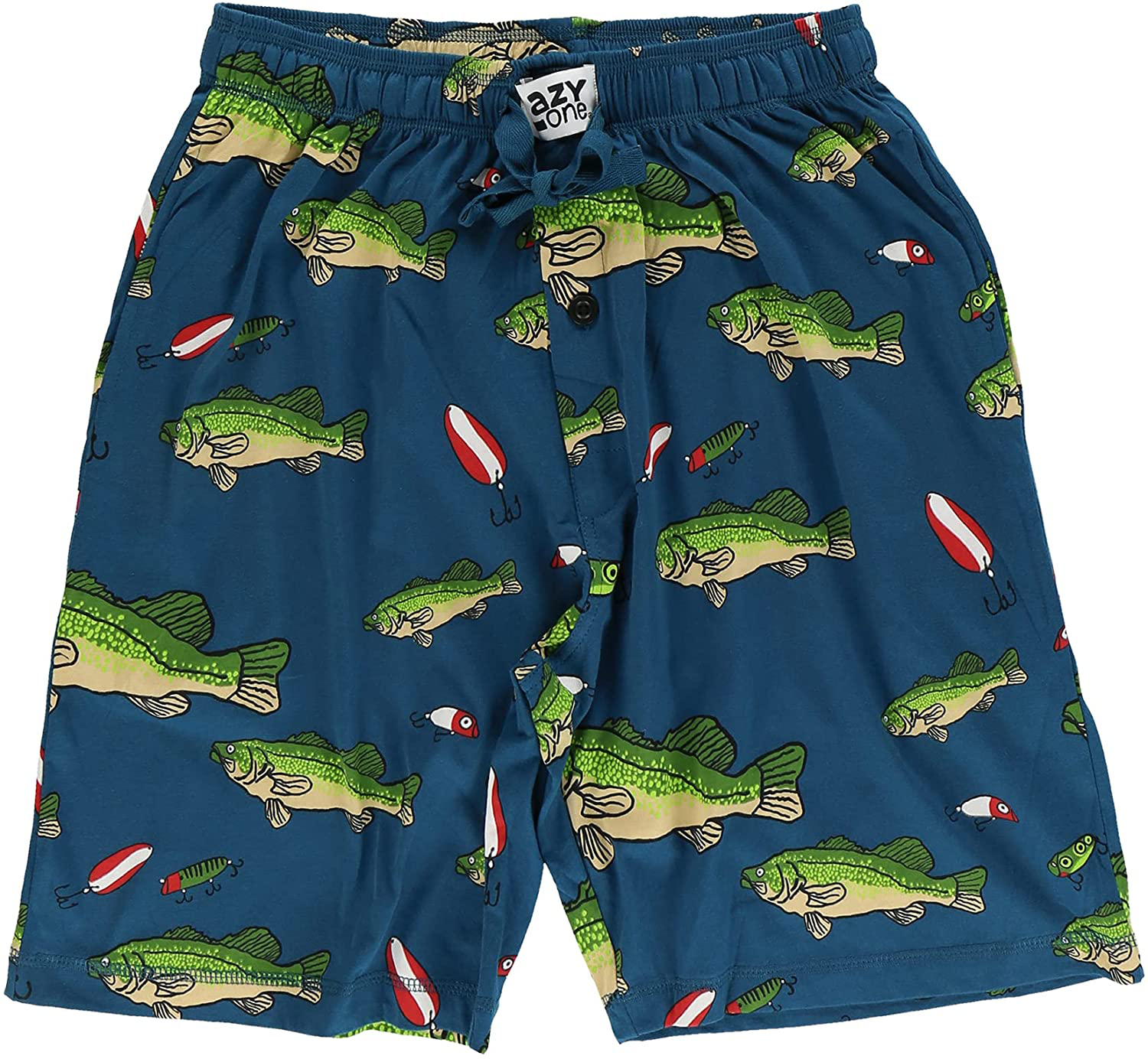 Lazy One Pajama Shorts for Men, Men'S Separate Bottoms, Cotton Loungewear Apparel & Accessories > Clothing > Sleepwear & Loungewear > Pajamas Kylie Max   
