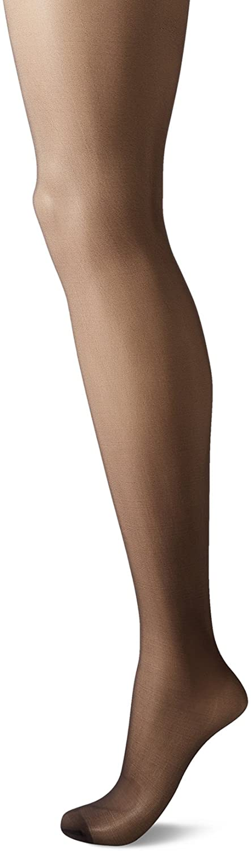 CK Women'S Matte Ultra Sheer Pantyhose with Control Top Apparel & Accessories > Clothing > Underwear & Socks > Shapewear Calvin Klein Almost Black B 