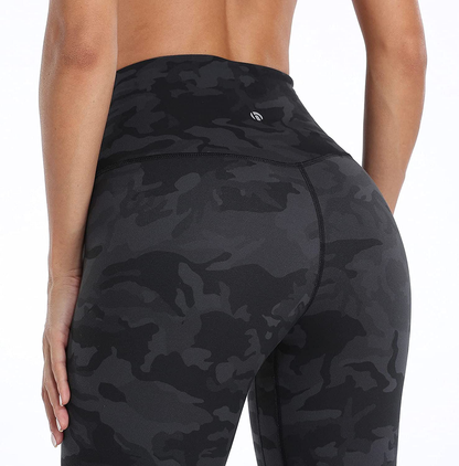 HeyNuts Hawthorn Athletic Essential II 7/8 Legging Women's High Waisted Yoga Pants Active Ankle Legging-25'' Apparel & Accessories > Clothing > Activewear HeyNuts   
