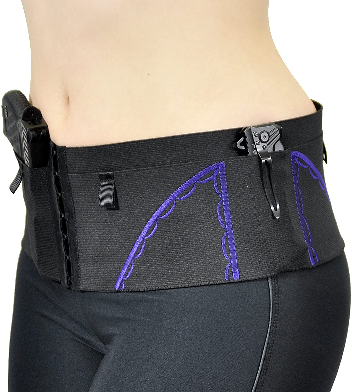 Can Can Concealment Hip Hugger Classic Holster – Ambidextrous Women’S Compression Holster for Concealed Carry- IWB / OWB Gun Holster Apparel & Accessories > Clothing > Underwear & Socks > Underwear Can Can Concealment   