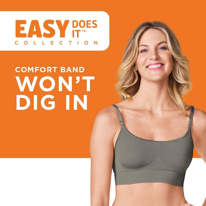 Warner'S Women'S Easy Does It No Dig Wire-Free Bra Apparel & Accessories > Clothing > Underwear & Socks > Bras Kylie Max   