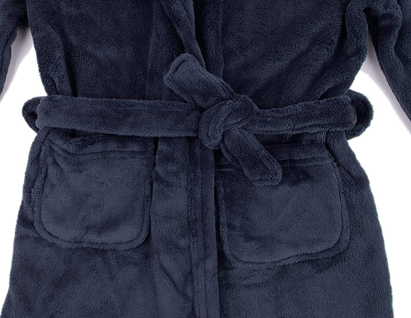 Leveret Kids Robe Boys Girls Solid Hooded Fleece Sleep Robe Bathrobe (2 Toddler-16 Years) Variety of Colors Apparel & Accessories > Clothing > Sleepwear & Loungewear > Robes Kylie Max   