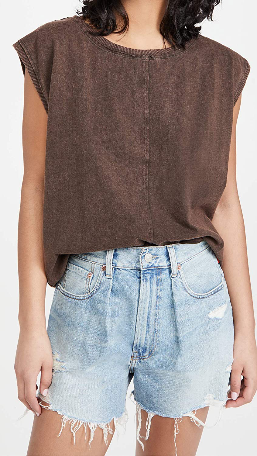 Free People Women'S Kasee Muscle Tee Apparel & Accessories > Clothing > Activewear Kylie Max   