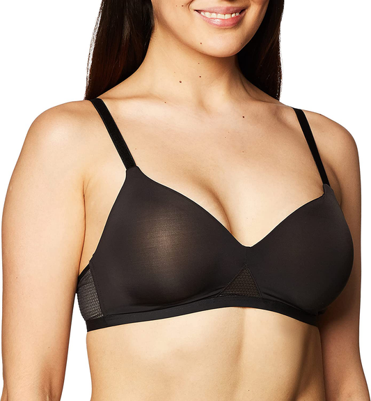 Hanes Women'S Oh so Light Foam Comfortflex Fit Wirefree Bra MHG521 Apparel & Accessories > Clothing > Underwear & Socks > Bras Kylie Max   