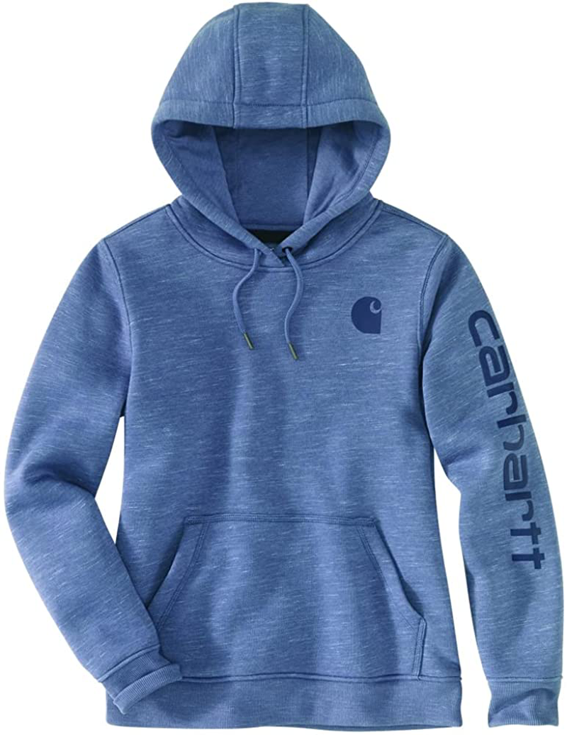 Carhartt Women'S Clarksburg Graphic Sleeve Pullover Sweatshirt (Regular and plus Sizes) Apparel & Accessories > Clothing > Activewear Kylie Max   