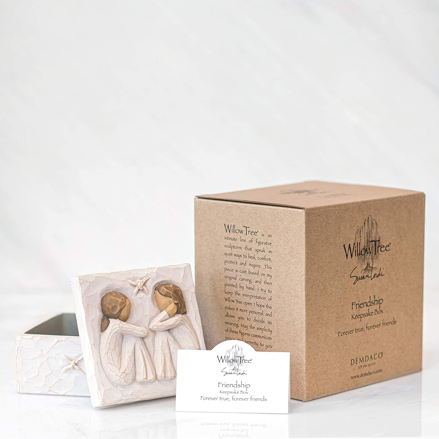 Willow Tree Friendship, Sculpted Hand-Painted Keepsake Box Arts & Entertainment > Party & Celebration > Gift Giving Willow Tree   