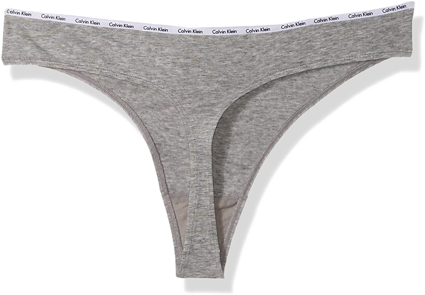 Calvin Klein Women's Signature Logo Cotton Thong Apparel & Accessories > Clothing > Underwear & Socks > Underwear Calvin Klein   