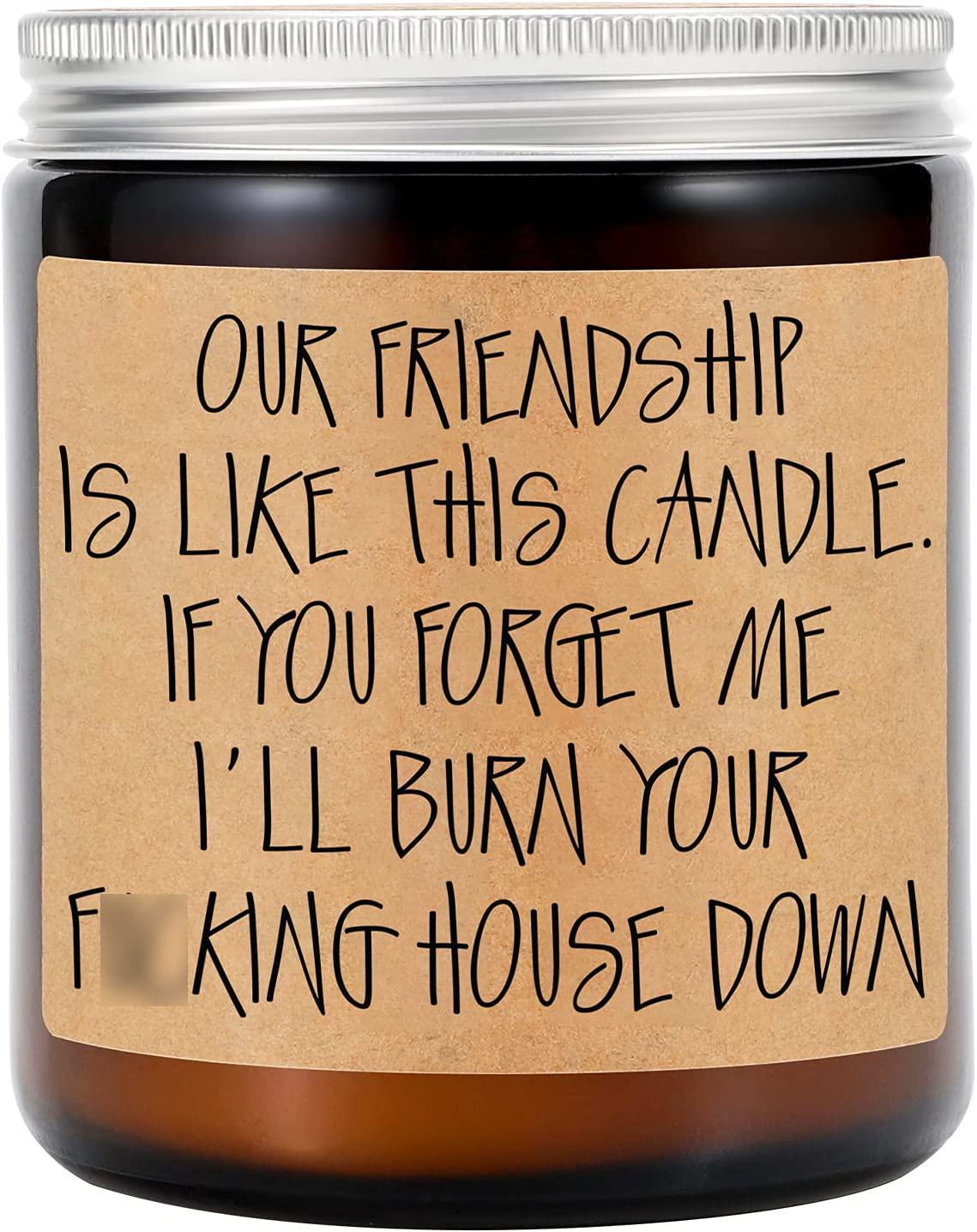 GSPY Lavender Scented Candles - Best Friend, Friendship Gifts for Women - Christmas, Birthday Gifts for Friends Female, Bestie - Going Away Gifts for Friends - Funny Friend Gifts, BFF Gifts for Women Arts & Entertainment > Party & Celebration > Gift Giving GSPY   