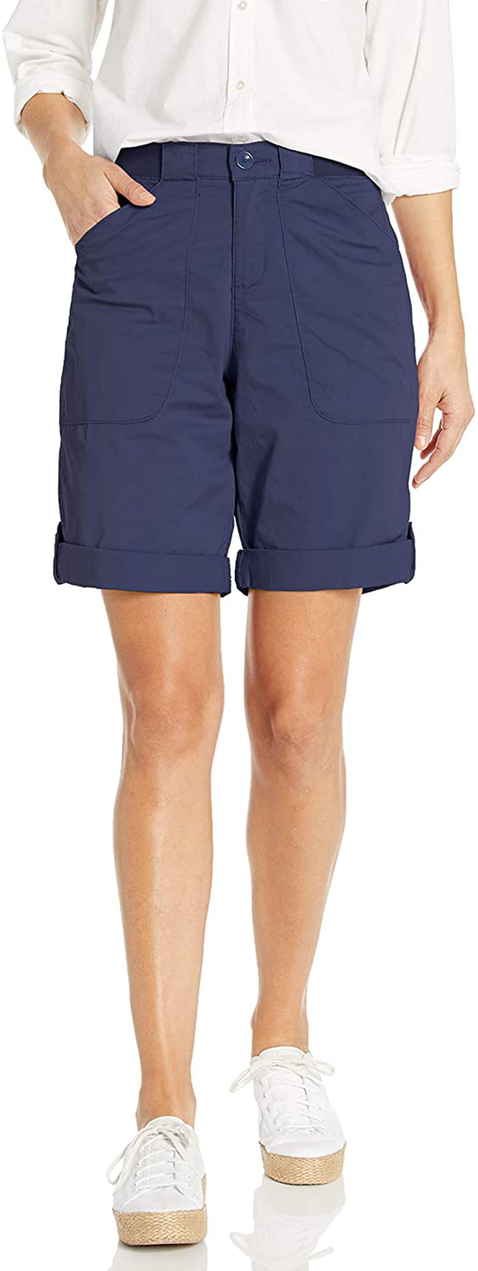 Lee Women'S Flex-To-Go Relaxed Fit Utility Bermuda Short Apparel & Accessories > Clothing > Shorts Kylie Max   