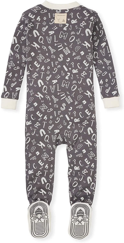 Burt'S Bees Baby Baby Boys' Sleeper Pajamas, Zip-Front Non-Slip Footie Pjs, Organic Cotton Apparel & Accessories > Clothing > Sleepwear & Loungewear > Pajamas Kylie Max   