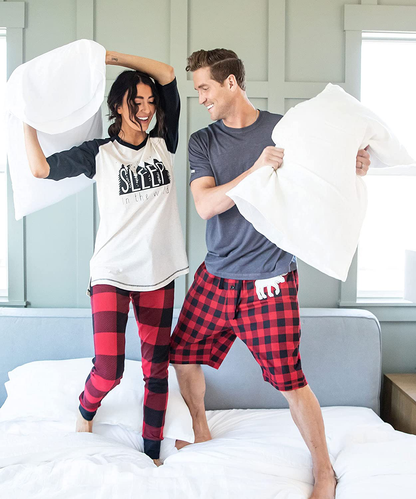Lazy One Pajama Shorts for Men, Men'S Separate Bottoms, Cotton Loungewear Apparel & Accessories > Clothing > Sleepwear & Loungewear > Pajamas Kylie Max   