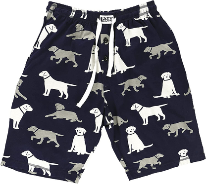 Lazy One Pajama Shorts for Men, Men'S Separate Bottoms, Cotton Loungewear Apparel & Accessories > Clothing > Sleepwear & Loungewear > Pajamas Kylie Max   