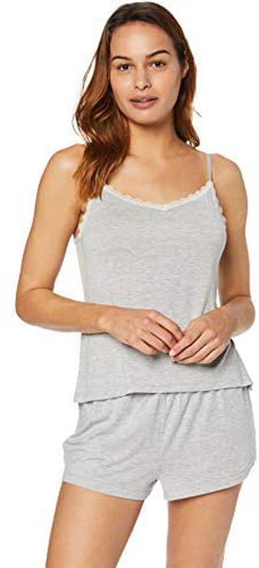 Iris & Lilly Women'S Cami Modal Pajama Set Apparel & Accessories > Clothing > Sleepwear & Loungewear Kylie Max   