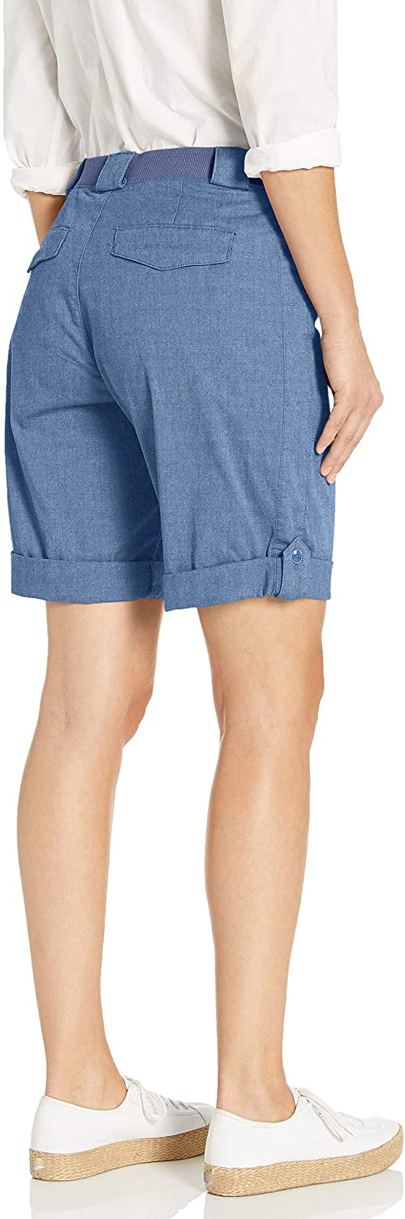 Lee Women'S Flex-To-Go Relaxed Fit Utility Bermuda Short Apparel & Accessories > Clothing > Shorts Kylie Max   