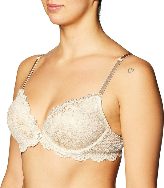 Smart & Sexy Women's Signature Lace Push-up Bra Apparel & Accessories > Clothing > Underwear & Socks > Bras Smart & Sexy In the Buff Standard 32A