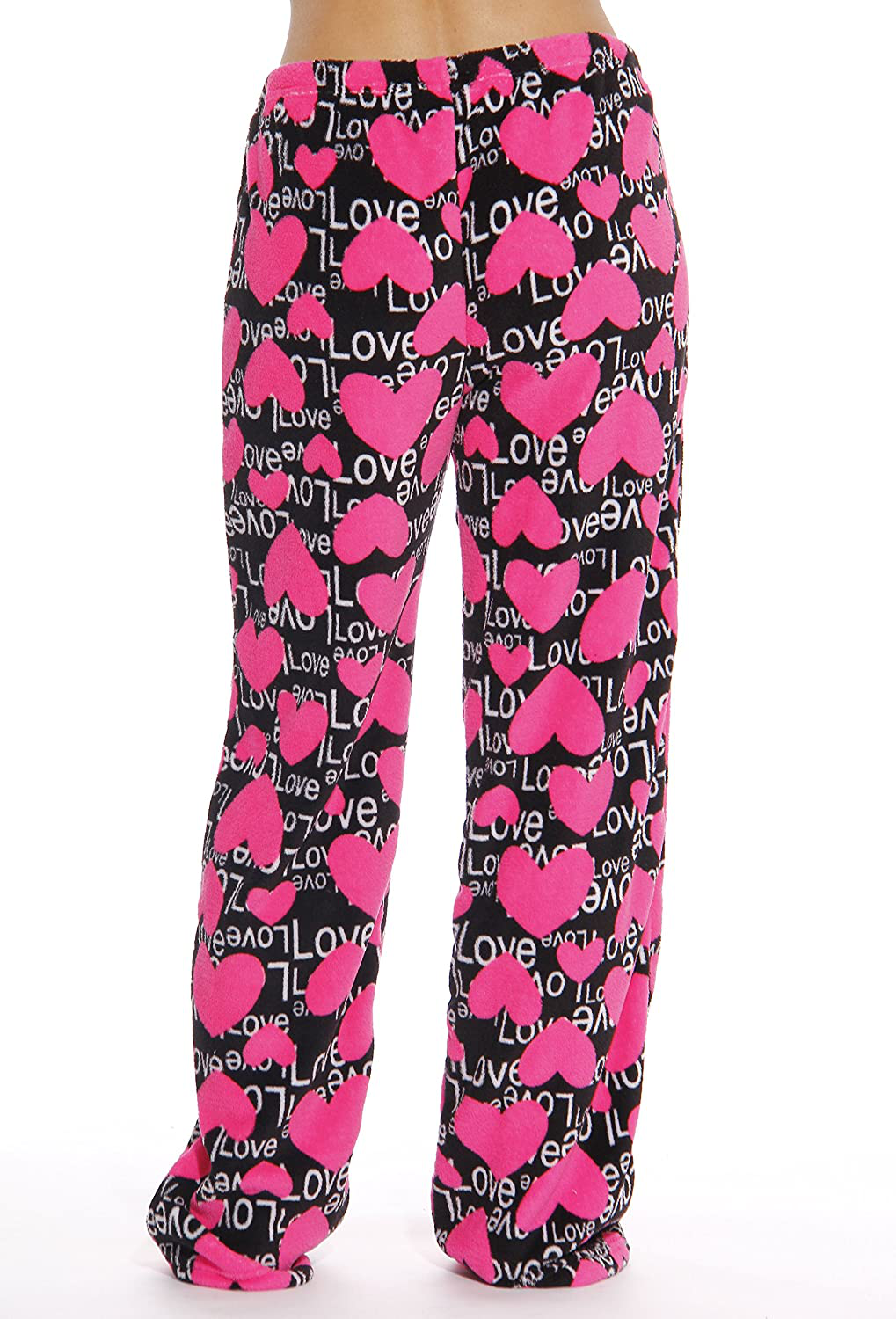 Just Love Women'S Cute Character Print Plush Pajama Pants - Petite to plus Size Apparel & Accessories > Clothing > Sleepwear & Loungewear > Pajamas Kylie Max   