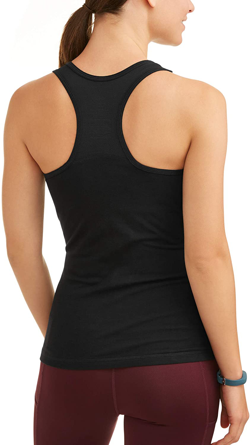 Athletic Works Women'S Dri More Core Shelf-Bra Racerback Tank Top Apparel & Accessories > Clothing > Activewear Kylie Max   