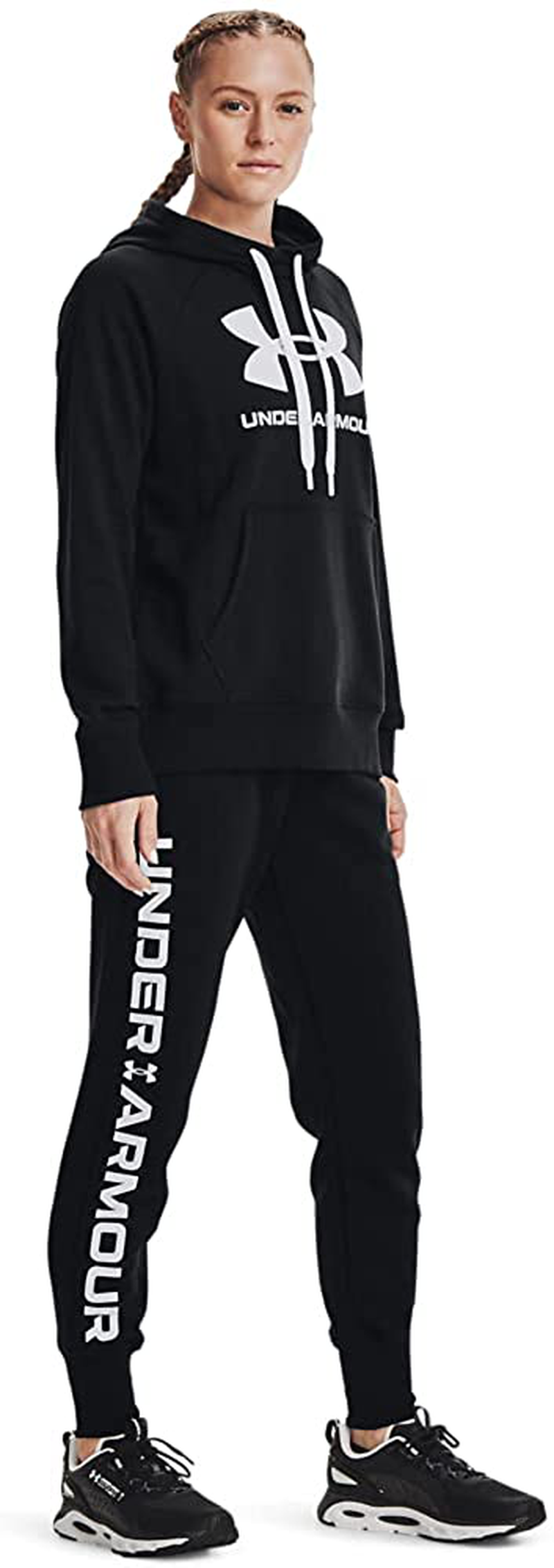 Under Armour Women'S Rival Fleece Graphic Joggers Apparel & Accessories > Clothing > Activewear Kylie Max   