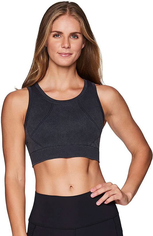 RBX Active Women'S Athletic Fashion High Coverage Low Impact Workout Sports Bra Apparel & Accessories > Clothing > Underwear & Socks > Bras Kylie Max   