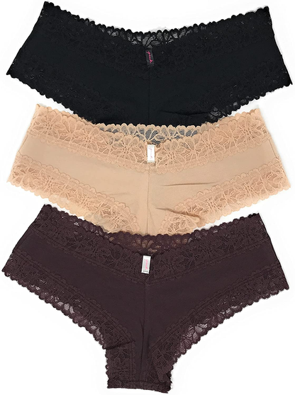 Victoria'S Secret Pink Cheekster Panty Set of 3  Victoria's Secret   