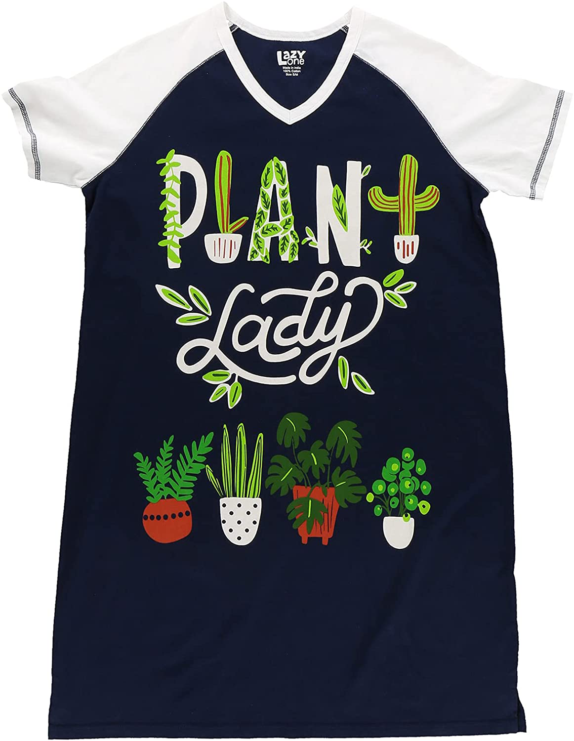Lazy One V-Neck Nightshirts for Women, Animal Designs Apparel & Accessories > Clothing > Sleepwear & Loungewear > Nightgowns Kylie Max   