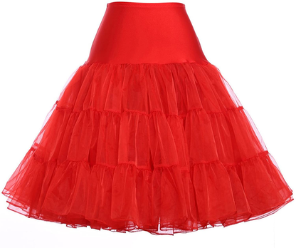 GRACE KARIN Women 50S Petticoat Skirts Tutu Crinoline Underskirt CL008922 Apparel & Accessories > Clothing > Underwear & Socks > Shapewear GRACE KARIN   