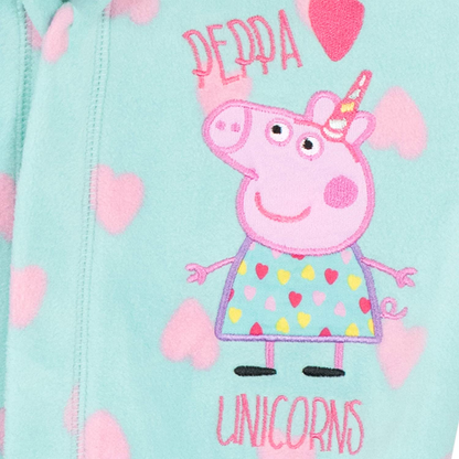 Peppa Pig Girls' Unicorn Robe Apparel & Accessories > Clothing > Sleepwear & Loungewear > Robes Kylie Max   