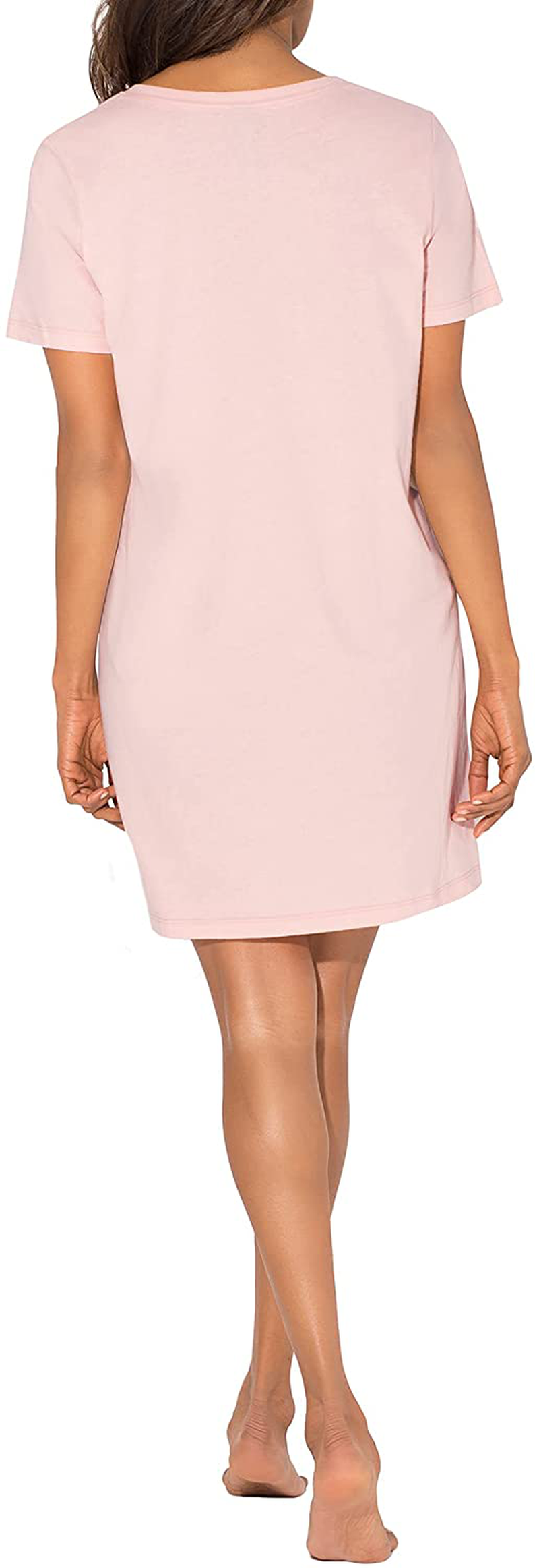 Smart & Sexy Women'S V-Neck Oversized Sleep Shirt Apparel & Accessories > Clothing > Sleepwear & Loungewear > Nightgowns Kylie Max   
