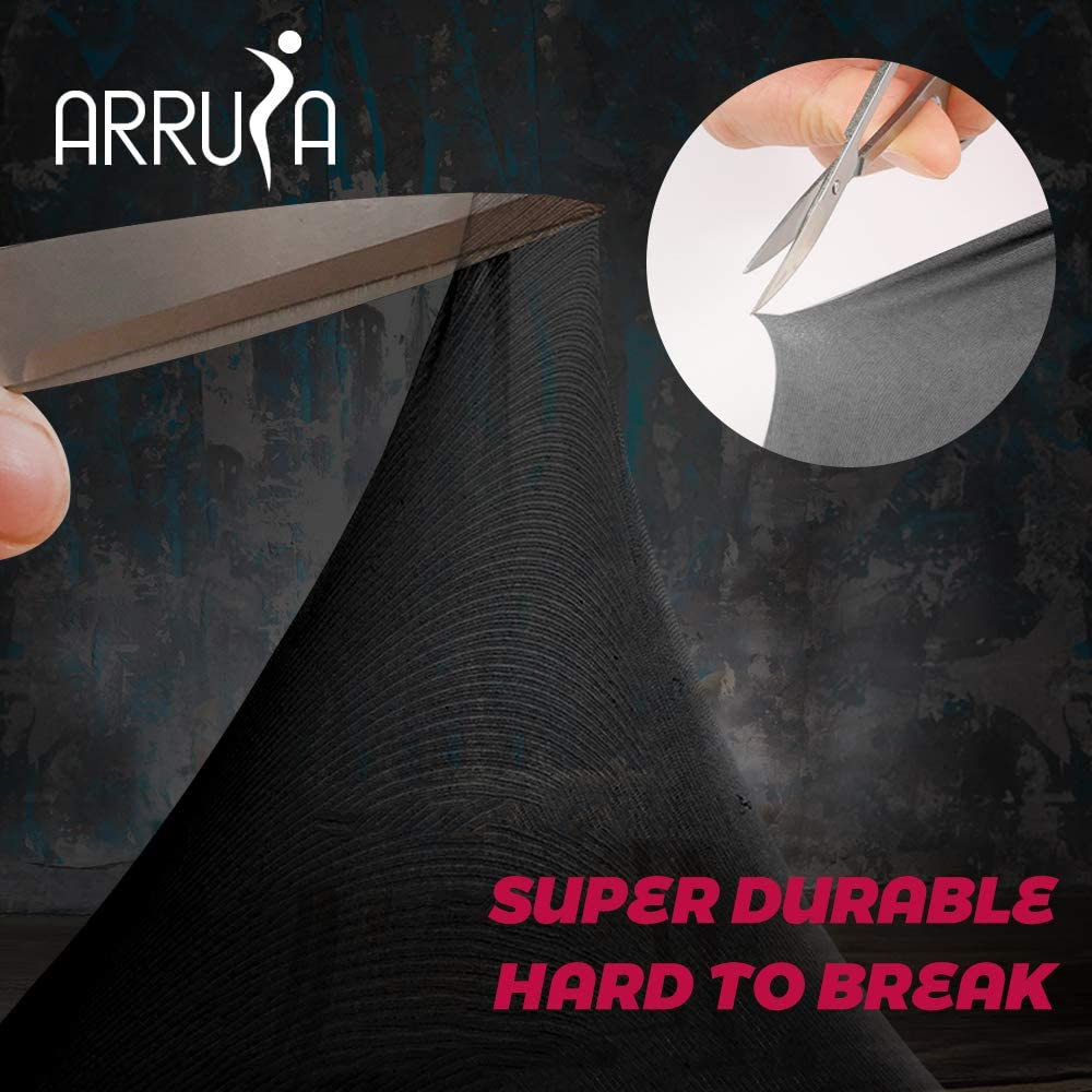ARRUSA Super Durable plus Size Tights, High Waist Control Top Sheer Pantyhose, Shiny Nylon Thigh High Stockings for Women… Apparel & Accessories > Clothing > Underwear & Socks > Shapewear ARRUSA   