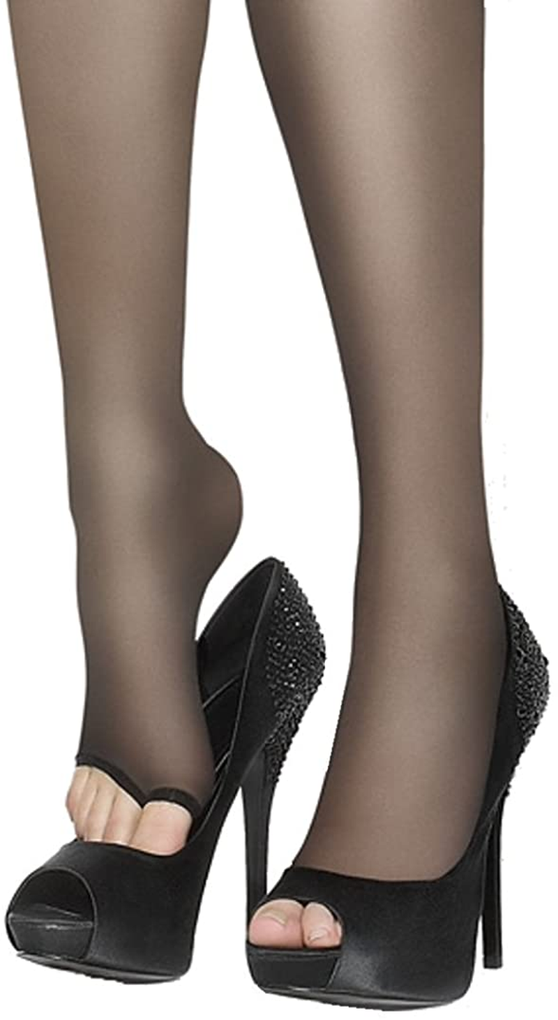 Marilyn Womens Peep Toe Toeless Pantyhose Apparel & Accessories > Clothing > Underwear & Socks > Shapewear MARILYN   