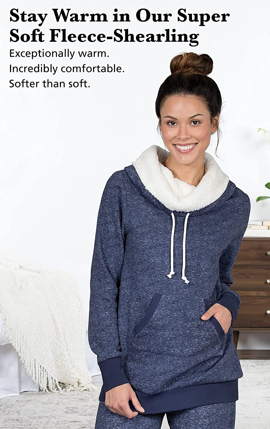 PajamaGram Soft Fleece Pajamas Women - Womens Pajama Sets Apparel & Accessories > Clothing > Sleepwear & Loungewear > Pajamas PajamaGram   