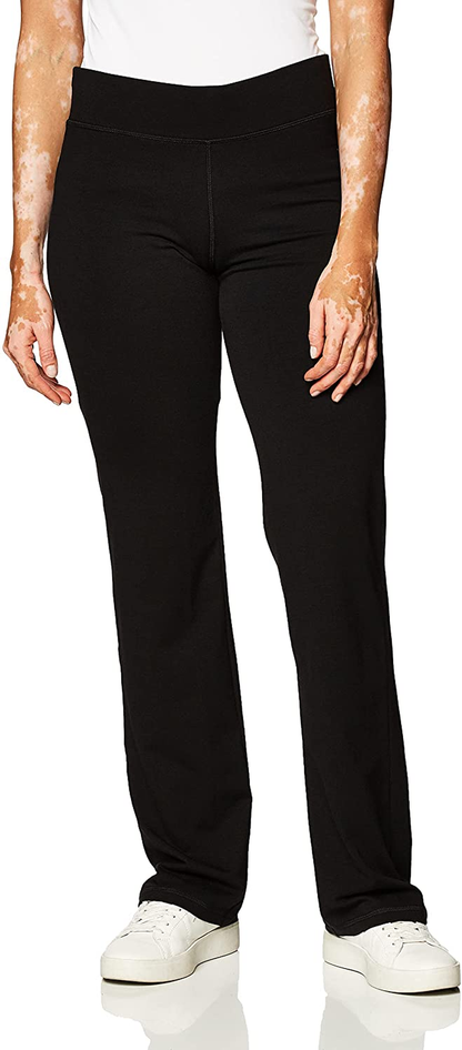 No Nonsense Women'S Sport Yoga Pant Apparel & Accessories > Clothing > Underwear & Socks > Shapewear No Nonsense Black Medium 