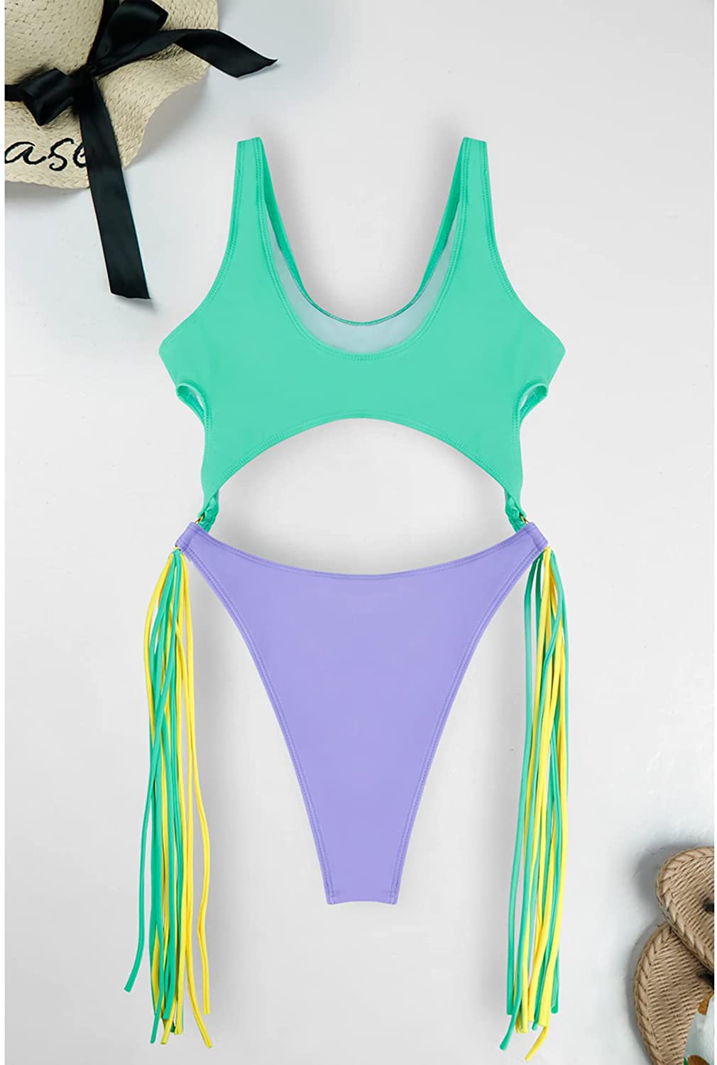 Sovoyontee Women'S Sexy One Piece Swimsuits Bikini Bathing Suit Apparel & Accessories > Clothing > Swimwear Kylie Max   