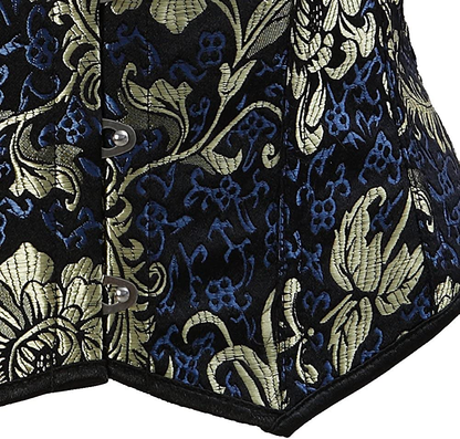 Frawirshau Women'S Gothic Steampunk Corset Bustier Waist Cincher Underbust Corset Vest Tank Top Apparel & Accessories > Clothing > Underwear & Socks > Lingerie frawirshau   