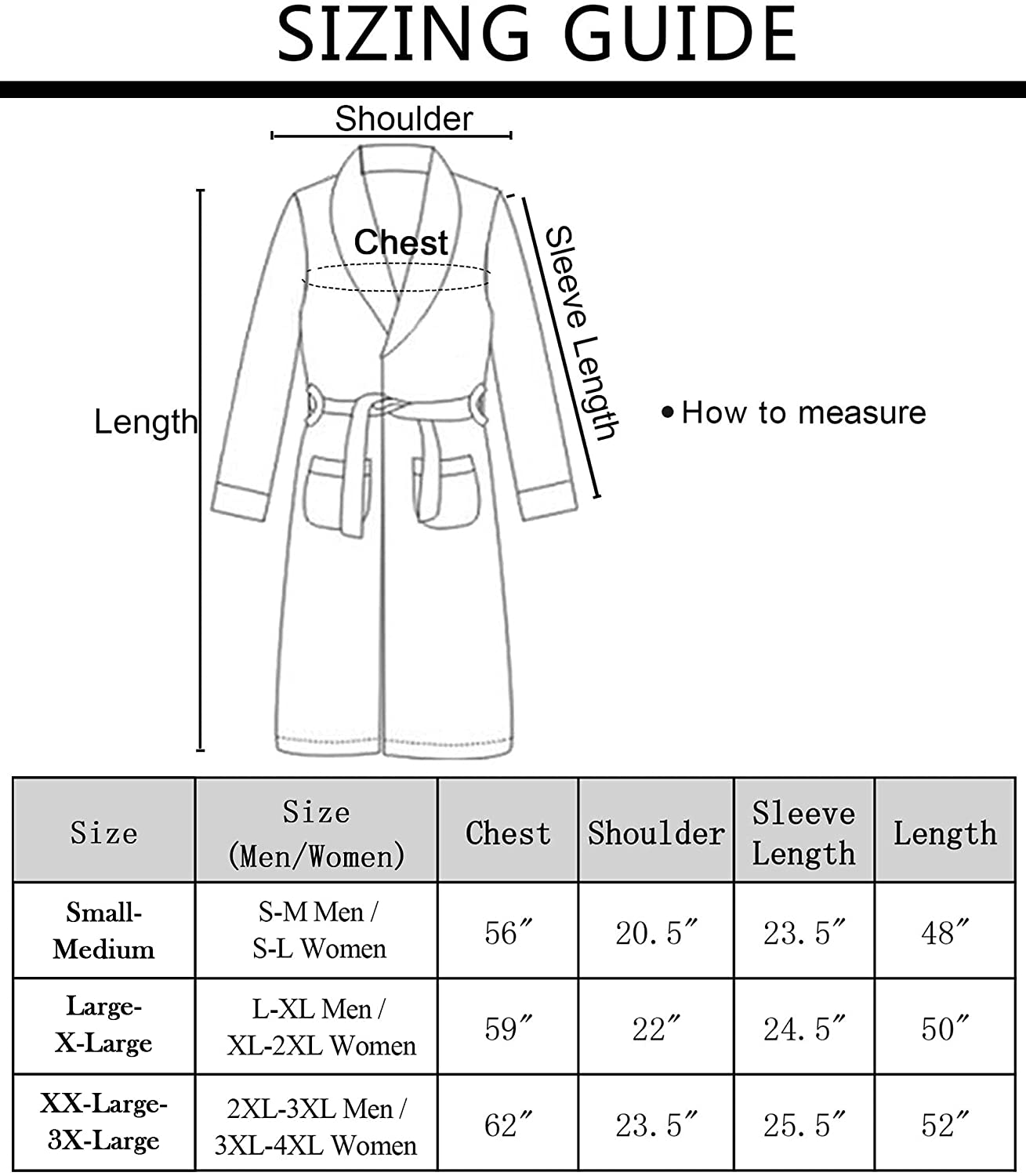 Verabella Women Men'S Long Plush Fleece Robe with Hood, Solid Color Bathrobe Apparel & Accessories > Clothing > Sleepwear & Loungewear > Robes Kylie Max   