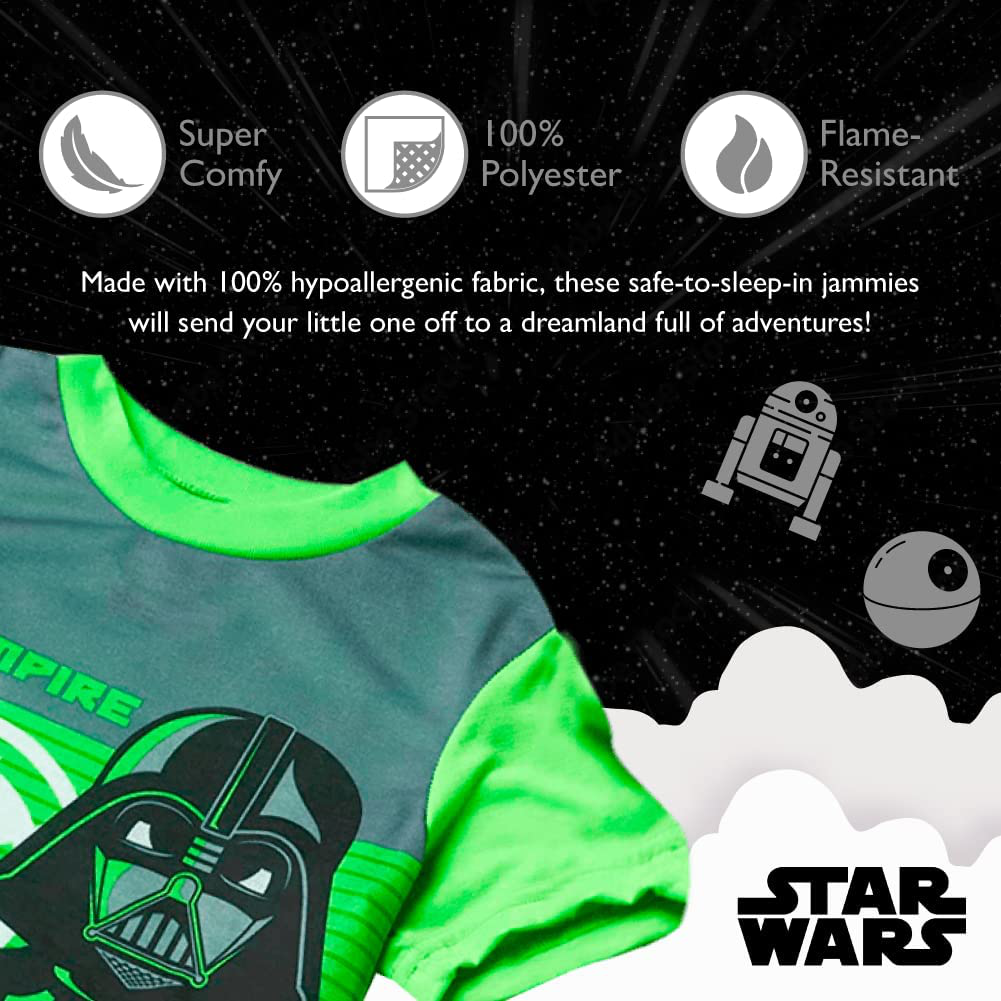 Star Wars Boys' Pajama Set Apparel & Accessories > Clothing > Sleepwear & Loungewear > Pajamas Kylie Max   