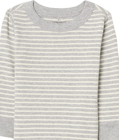 Moon and Back by Hanna Andersson Kids' 2 Piece Long Sleeve Pajama Set Apparel & Accessories > Clothing > Sleepwear & Loungewear > Pajamas Kylie Max   