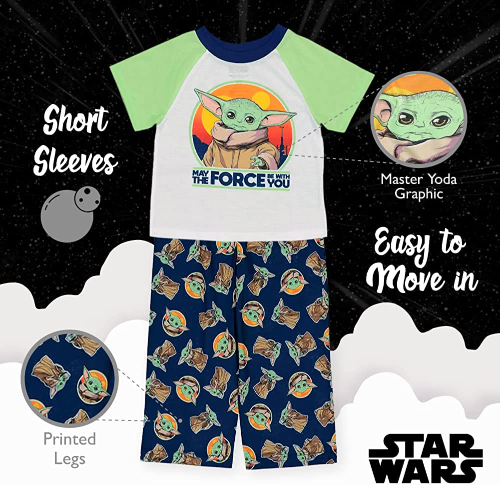 Star Wars Boys' Pajama Set Apparel & Accessories > Clothing > Sleepwear & Loungewear > Pajamas Kylie Max   