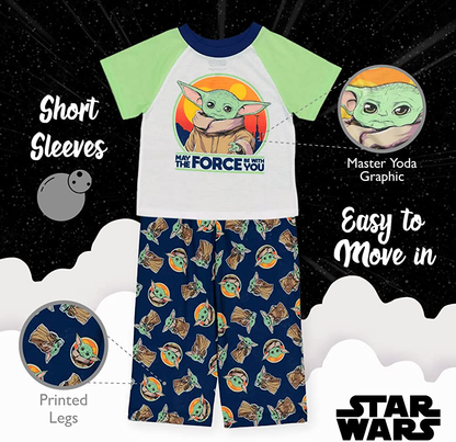 Star Wars Boys' Pajama Set Apparel & Accessories > Clothing > Sleepwear & Loungewear > Pajamas Kylie Max   