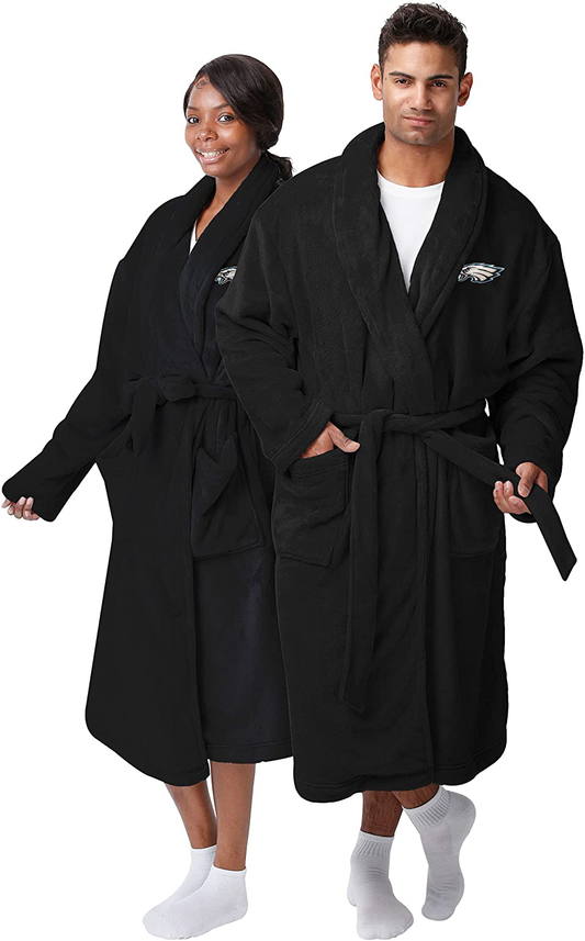 FOCO NFL Womens Team Logo Soft Lazy Day Robe Apparel & Accessories > Clothing > Sleepwear & Loungewear > Robes Kylie Max   