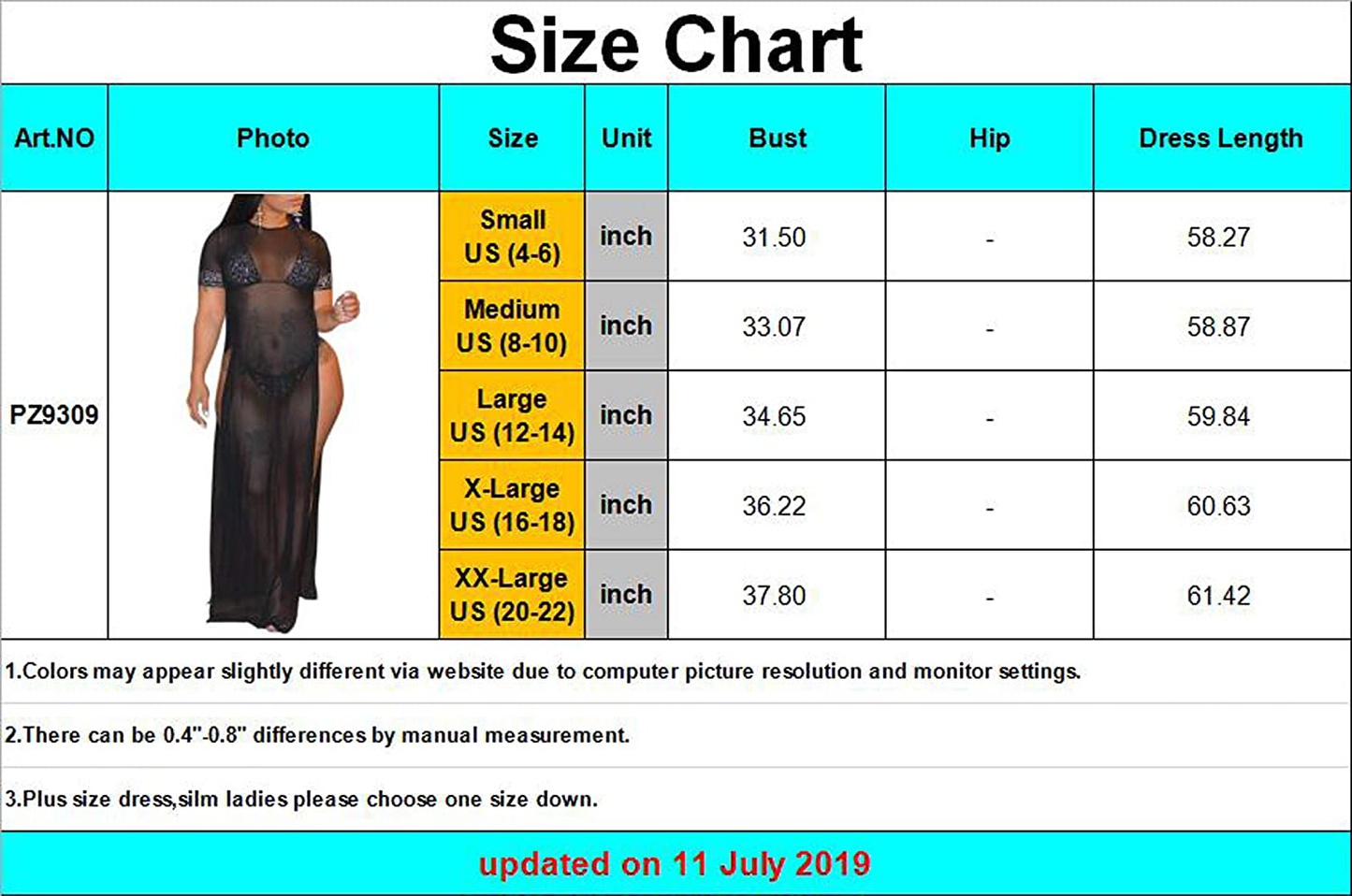 Perzeal Women'S Sexy Sleeveless Swimsuit Cover Ups Sheer Crochet plus Size Beach Bikini See through Swimwear Maxi Dresses Apparel & Accessories > Clothing > Swimwear Kylie Max   