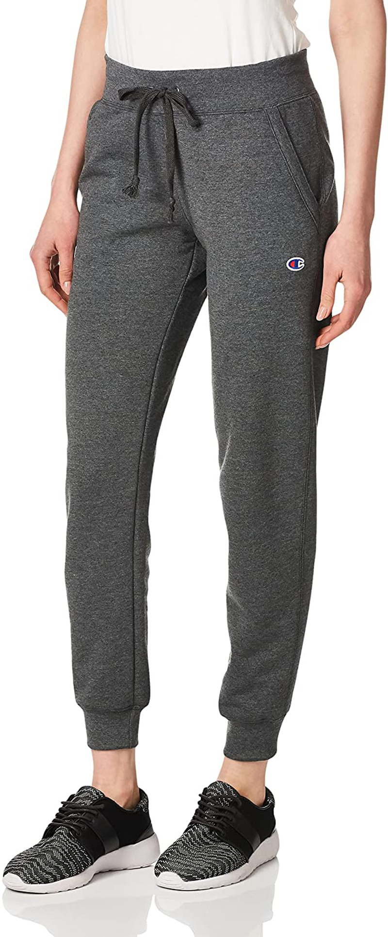 Champion Women'S Powerblend Joggers, C Logo Apparel & Accessories > Clothing > Activewear Kylie Max   
