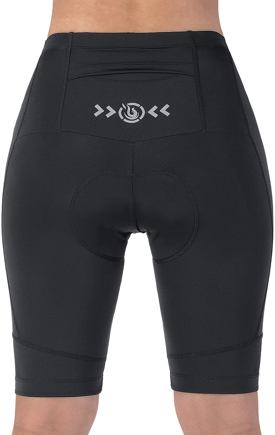 Beroy Bike Shorts Women 3D Gel Padded with Pocket Indoor- Outdoor Cycling Spining - Shorts Apparel & Accessories > Clothing > Shorts Kylie Max   
