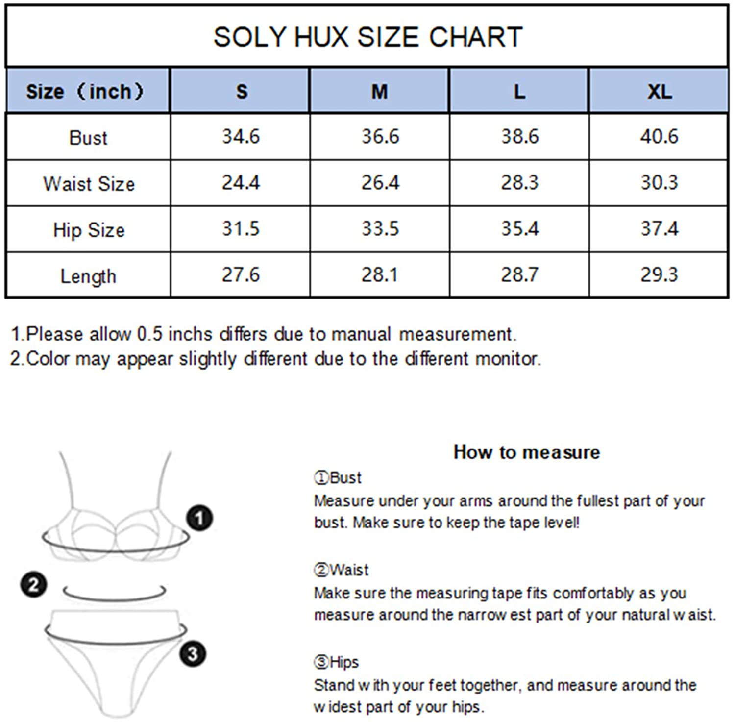 SOLY HUX Women'S Plunge Neck Cross Back High Cut One Piece Bathing Suits Swimsuit Apparel & Accessories > Clothing > Swimwear Kylie Max   