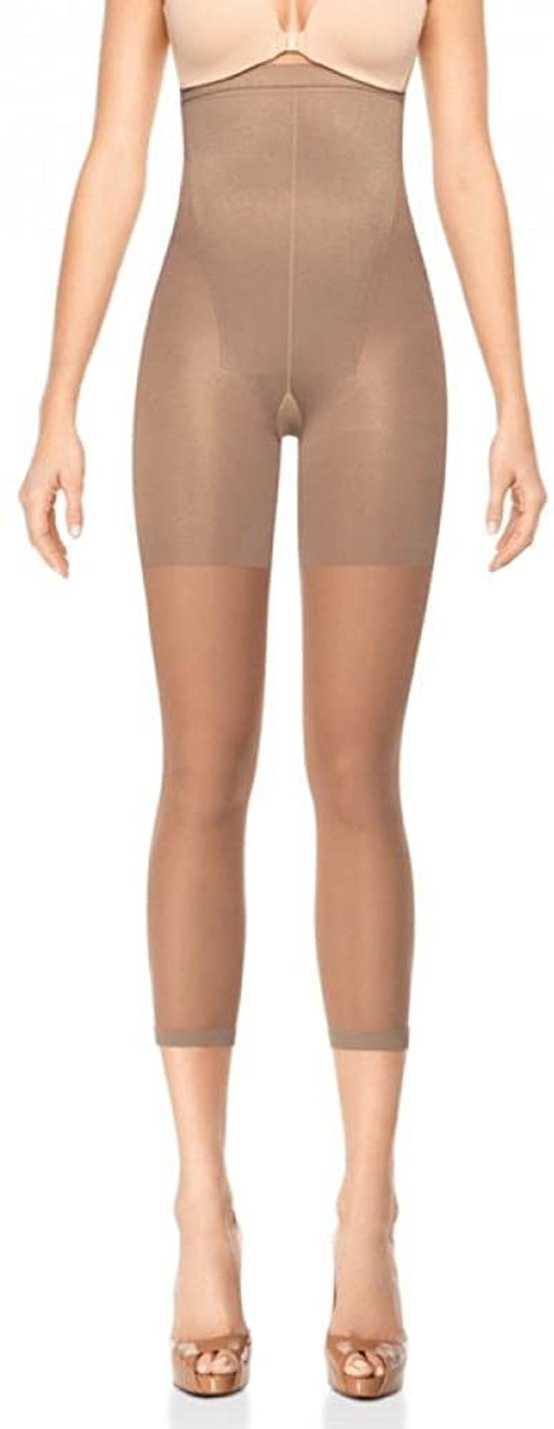 Spanx Shapewear for Women Original High-Waisted Footless Tummy Control Shaper (Regular and plus Sizes) Apparel & Accessories > Clothing > Underwear & Socks > Shapewear SPANX Nude A 