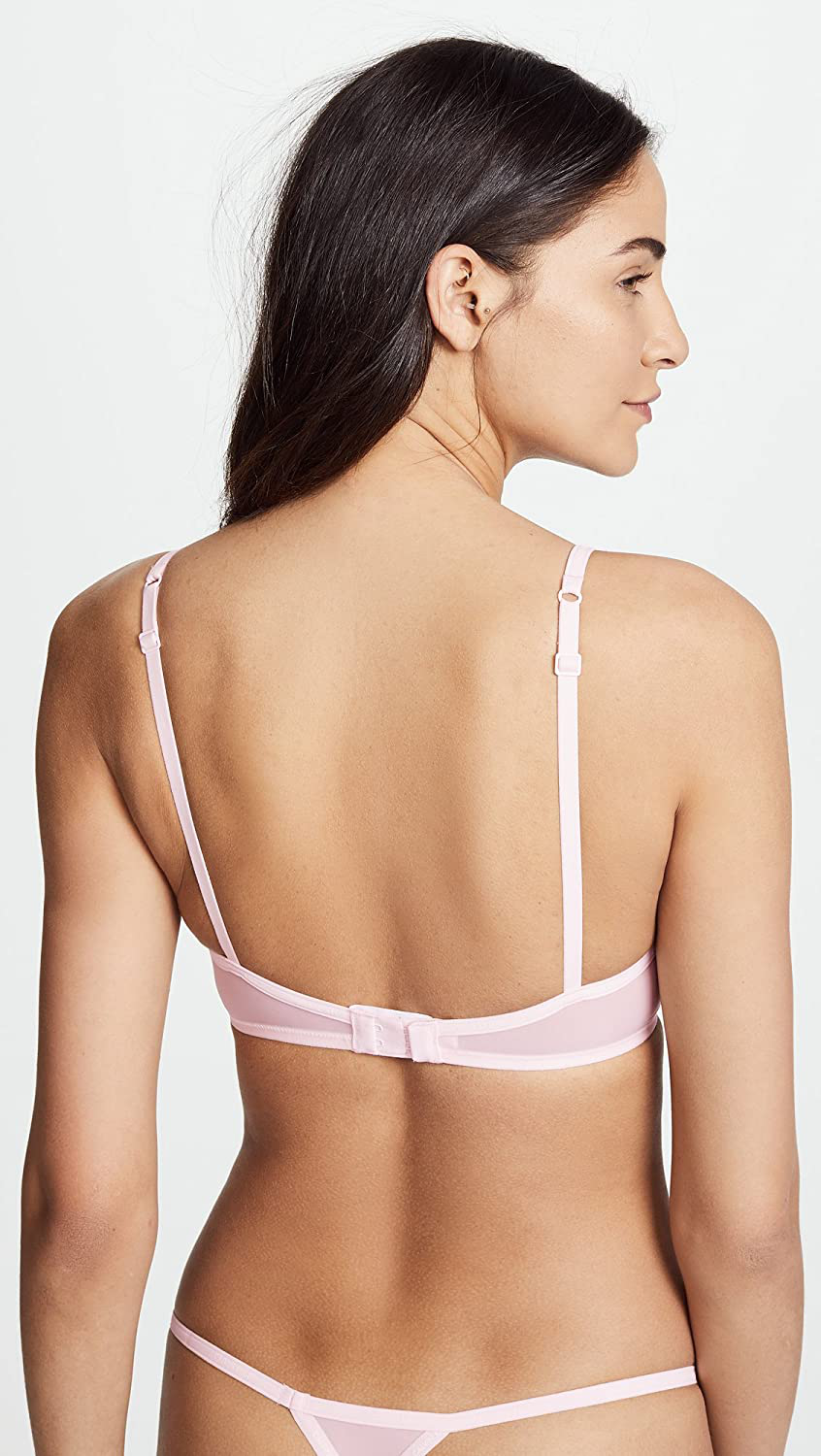 Calvin Klein Women'S Sheer Marquisette Unlined Demi Bra Apparel & Accessories > Clothing > Underwear & Socks > Bras Kylie Max   