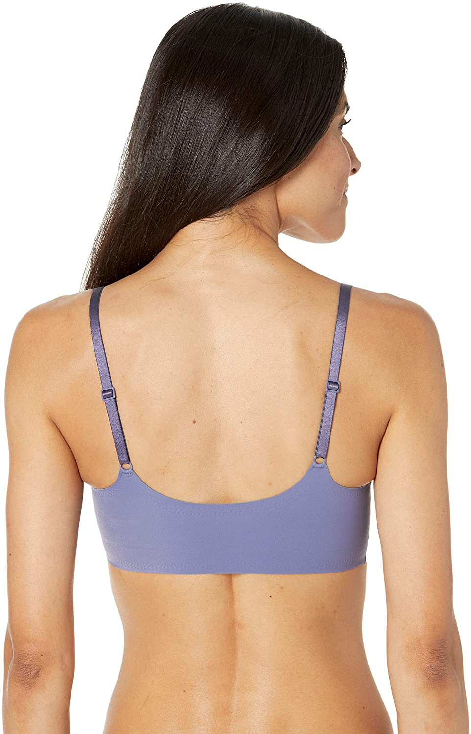 Calvin Klein Women'S Invisibles Comfort Seamless Adjustable Skinny Strap Bralette Bra Apparel & Accessories > Clothing > Underwear & Socks > Bras Kylie Max   