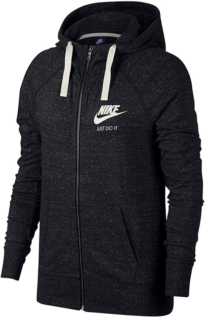 Nike Women'S Sportswear Gym Vintage Full-Zip Hoodie Apparel & Accessories > Clothing > Activewear Kylie Max   