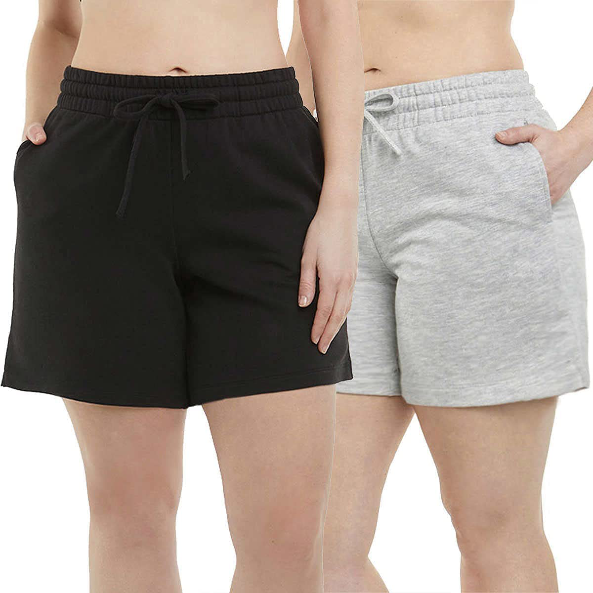 Danskin Womens 2-Pack Soft Active Short Apparel & Accessories > Clothing > Shorts Kylie Max   